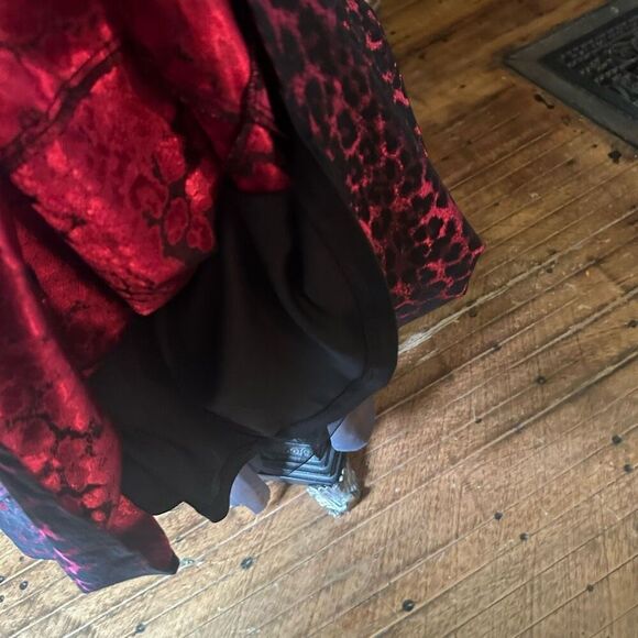 Torrid x Betsey Johnson pink leopard pinup girl fit & flare dress - Picture 8 of 9